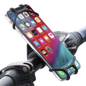 Cykelmobiltelefonhållare för iPhone Samsung Xiaomi Huawei Mobiltelefoncykelstyret