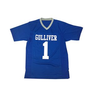 Custom Retro Sean Taylor High School Futebol Jersey Men's All Ed Frete grátis Mesh qualquer nome Blue