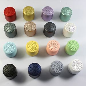 Mini Inpods Altoparlanti LittlefunTWS Bluetooth Porta USB Ricarica Subwoofer Portatile Extra Bass Stero Impermeabile Macaron Placcatura Carino 16 Colori