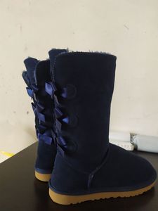 Женские детские коленные ботинки New Design Girl и Childen 3-Bowtie Boot