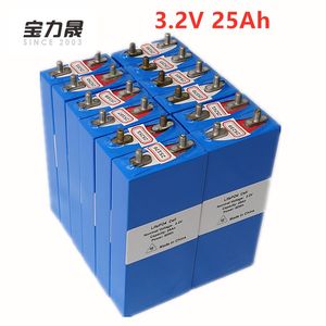 12PCS 3.2v LiFePO4 battery 26Ah rechargeable li polymer cell for 12V25AH e-bike e-scooter golf car pack solar energy