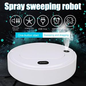Robot Vacuum Cleaner 4-In-1 Auto Rechargeable Smart Sweeping Robot Dry Wet Sweeping Vacuum Cleaner Disinfection Home on Sale