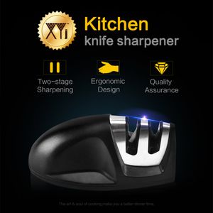 İki Aşamaları (Elmas Seramik) Mutfak Bıçak Aracı Bileyici Bileme Taş Ev Bıçak Bileyici Mutfak Araçları Pişirme