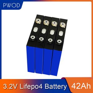 4ピース新しいLiFePO4 3.2V 42Ahバッテリー3Cの放電DIYの太陽電池パネル12V 24V 36V eオートバイパック