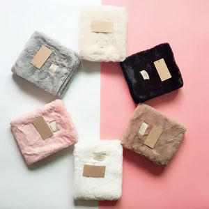 Lenços de moda de cachecol e lenços de moda e lenços mantêm designer de marca quente 6 cores presente de natal