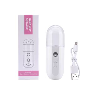 Mini Facial Steamer Electronic Nano Mist Alcohol Sanitizer Sprayer For Disinfecting And Face Hydroting USB Wireless