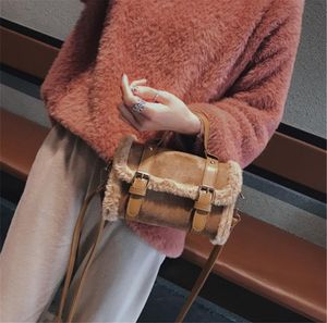 Дизайнерская роскошная сумка для плеча женщин-дизайнерская сумочка осень и зимняя мода Новая корейская мода универсальный кузов на плече