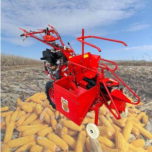 Small and convenient agricultural machinery corn cutter, mini corn harvester, corn harvester