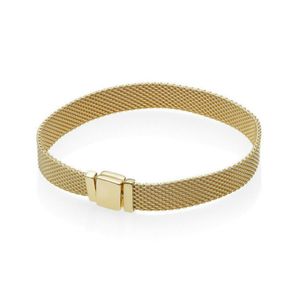 Ny 100% 925 Sterling Silver Reflexion Armband Passform Europeiska Charm Pärlor för Kvinnor Gåva Original Fashion DIY Smycken Gifts One