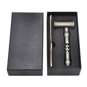 DHL Metal Pipe Creative Glass Pipe Smoking Accessories Gift Box With herb one hitter pipes best gift for smoking