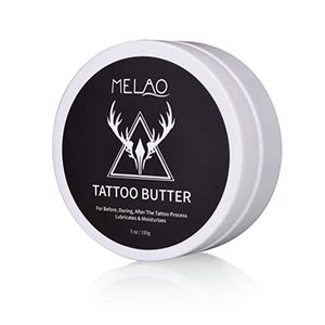 Melao 100% Naturalny Tatuaż Tatuaż Masło Krem Tatuaż Krem nawilżający na przedtem podczas tratowania kremu procesowego 20 sztuk