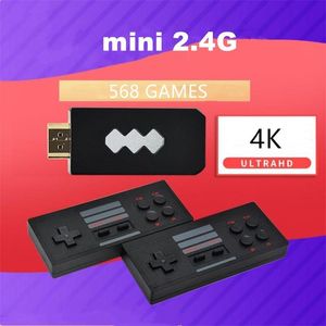 향수 호스트 최신 4K HD 비디오 게임 플레이어 무선 핸드 헬드 조이스틱은 568 게임 미니 레트로 콘솔 컨트롤러를 저장할 수 있습니다.