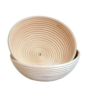 Bread proofing basket Indonesia rattan woven European fermentation bowl kitchen baking tool round dough mold oval