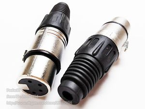 Hohe Qualität Mikrofon 4Pin XLR 4-Pole Weibliche MIC Stecker Lautsprecher Adapter Stecker/Freies Verschiffen/10PCS