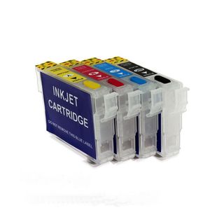 2 sets/Lot 212 212XL Refillable Ink Cartridge For Epson Expression Home XP-4100 XP-4105 And Epson Workforce WF-2830 WF-2850 Without Chips