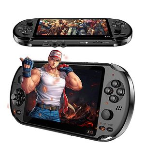 X12 3000 Game Video Games Handheld Game Console for Retro Dual Rocker Joystick 5.1 inch Screen TV X12 PLUS Retro Consoles