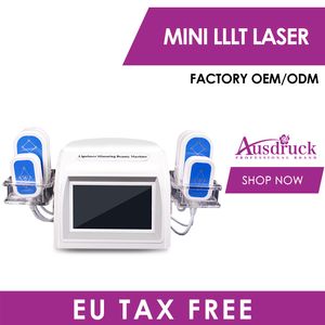 EU-skatt GRATIS NYHET LIPOLASER FAT Bantningsutrustning Diod Lipo Laser 6Pads Lipolyscelluliter Viktminskning Snabb Slim Body Shaping Machine