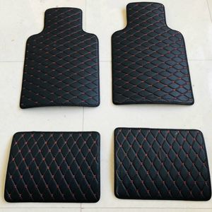 Universal Car Floor Mats 좌석 커버 소형 4 5 조각 세트 카펫 VW 골프 7 MK7 GTI R ESTATE 2013 LHD 맞춤형 PAD2849