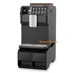 Ticari Çift Kazan Tam Otomatik LCD Espresso Kahve Makinesi Kahve Öğütücü 19 Bar Cappuccino / Latte Maker