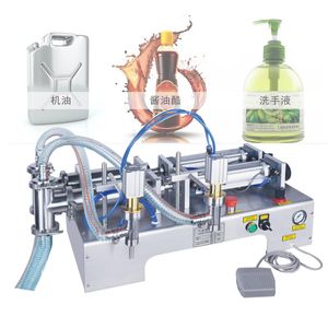 automatic Sauce piston beverage honey shampoo nail cosmetic plastic paint bottle liquid paste packing filling machine