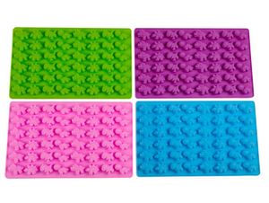 Hot Home Dining 48 Cavity Silicone Dinosaur Mold Chocolate Gummy Cake Candy Ice Cube Tray Mold Cake Baking Decorating Tools KD1