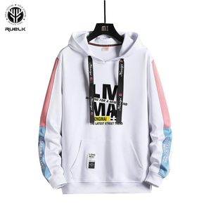 Casual Hooded Korean Style Trend All-match 2020 Autumn and Winter New Loose Fashion Sports Top Men Hoodies