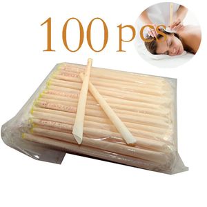 100pcs Ear Cleaner Easr Candle Beeswax Good Product Hopi Ear Wax Indian Coning Fragrance Cleaning Ears Candle Wax Removal Tool123