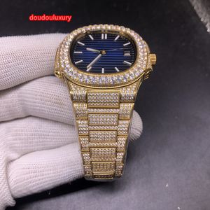 Designer Watch Watch Trendy Men's Mechatic Mechanical Boutique Hot Share Diamond Watches Golden Diamond Fashion Watch