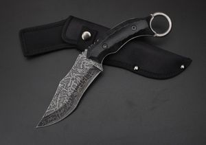 S020B 5,1 polegadas reta fixo lâmina de faca tática de defesa pessoal EDC coleção da faca de caça facas xmas A585 presente