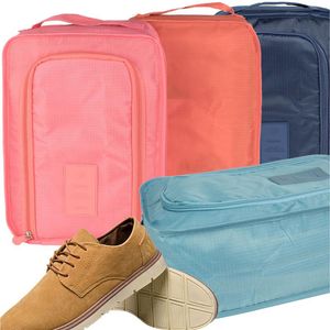 السفر طوي أحذية للماء حقيبة المحمولة مقبض حذاء تخزين الحقيبة حقيبة المنزل الغبار الأحذية الصلبة حقيبة لتخزين المنظم