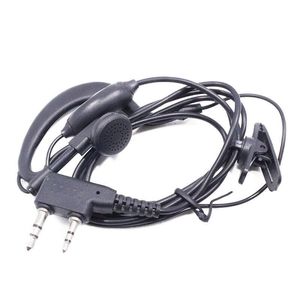 10 sztuk Baofeng Ham 2Pin Earpiece PTT MIC Zestaw słuchawkowy dla Walkie Talkie Radio