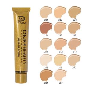 DNM Concealer High Covering Face Concealer Cream Contour Foundation Full Cover Waterproof Cosmetic