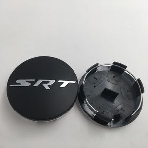 63mm Araba Tekerlek Göbeği Merkezi Kapaklar Dodge SRT Logo Kalibre Challenger Yolculuk Karavan Durango Nitro Araba Tekerlek Kapakları Aksesuarları