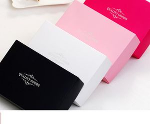 2020 هدية مربع التعبئة والتغليف صناديق من الورق المقوى للجوارب ورقة هدية ورقة هدية مربع مع أغطية للملابس الداخلية