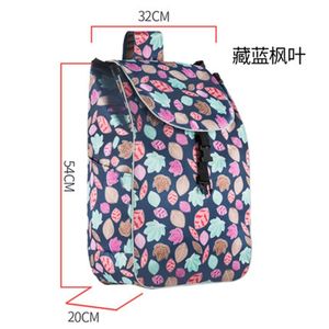 for Trolley Woman basket Trailer Portable cart Large Shopping bags Foldable handbag 200919