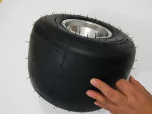 カート5インチフロントホイール10x4.50-5タイヤドリフトバイクビーチカーアクセサリーATVスペアパーツ