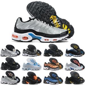 2022 Novos Tênis de Corrida Masculino Tênis TN tns plus air Moda Ventilação Aumentada Tênis Casuais Olive red blue black Sneakers Chausseures