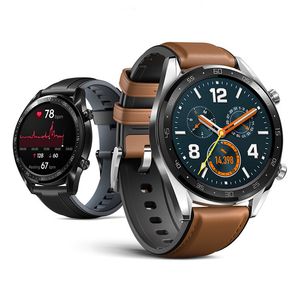 Original Huawei Watch GT Smart Watch Unterstützung GPS NFC Herzfrequenzmesser Wasserdichte Armbanduhr Sport Tracker Armband für Android iPhone iOS