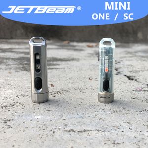 Jetbeam Mini One Flashlight Torch UV Light EDC Light UV充電式LED懐中電灯220212