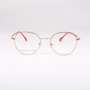 Mode solglasögon ramar tunna ljusa färgglada glasögon irrektangel glasögon jd50351