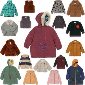 키즈 코트 소년 소녀 가을 겨울 코트 후드 자켓 베이비 코튼 스웨터 방풍 까마귀 어린이 옷 겉옷 201106
