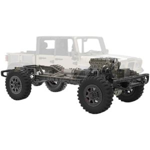 TWOLF 1:10 TW-715 Full Metal CNC Off-road Crawler RC Modelo de Controle Remoto Escalada Carro Crianças Adulto Brinquedo Presente