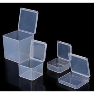 Wholesale craft beads sale for sale - Group buy Small Square Clear Plastic Storage Box Transparent Jewelry Storage Boxes Creative Hot Sale Beads Craft jllLZV xmh_home