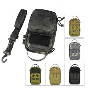 Pacchetto di imbracature per escursioni per esterni per esterni camuffamento camuffato tattico piccolo sacchetto no11-217