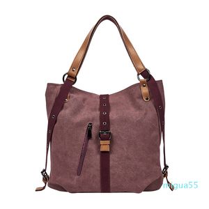 Quality Casual Hobo Bags Women Handbags Canvas Purses for Lady Woman Bags