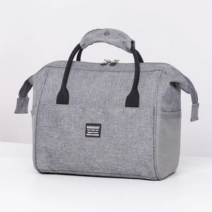 Sacos de armazenamento Bolsa de almoço quente e fria Lightweight impermeável bolsa comutação de escritório unisex para crianças (g