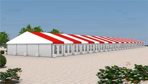 with aluminum frame event A-frame tents good price support customiztion PVC fabric for 500 peopl