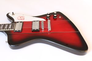 Firebird guitar, black rock guitar, sound rich, feel comfortable