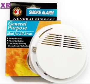 Wireless Smoke Detector System with 9V Battery Operated High Sensitivity Stable Fire Alarm Sensor Suitable for Detecting Home Security NO2