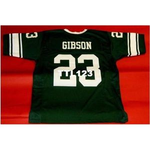 3740 Custom # 23 Kirk Gibson Custom College Style College Jersey Size S-4XL eller Anpassat något namn eller nummer Jersey